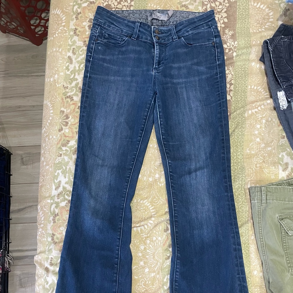 Paige 2 button jean